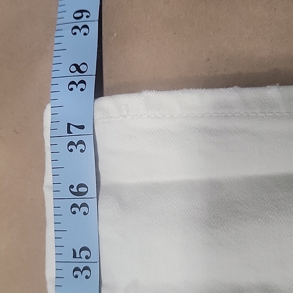 Zara Size 6 The Slim Boyfriend in Off-White, NWT - Picture 8 of 15